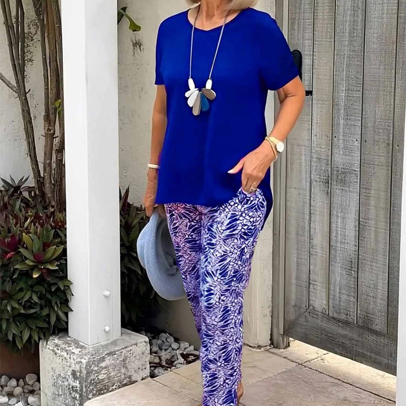 MARA - Effortless Printed Two-Piece Set