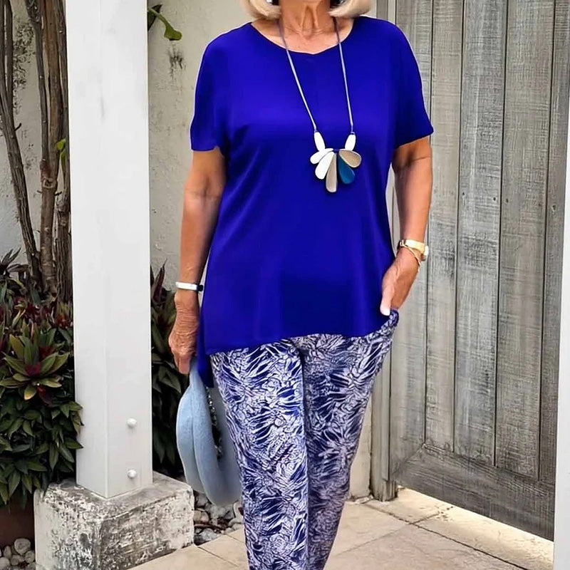 MARA - Effortless Printed Two-Piece Set