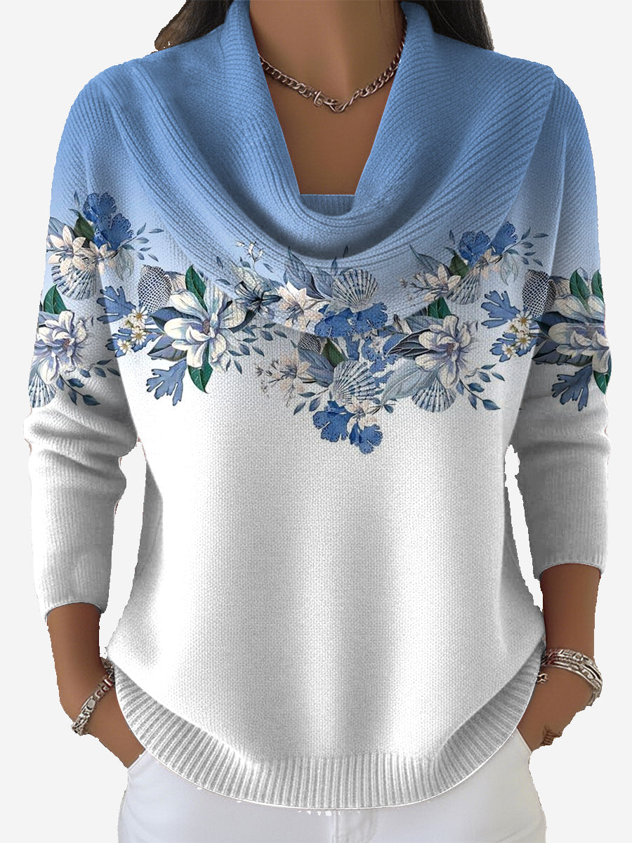 Taliah - Vintage Floral Sweater