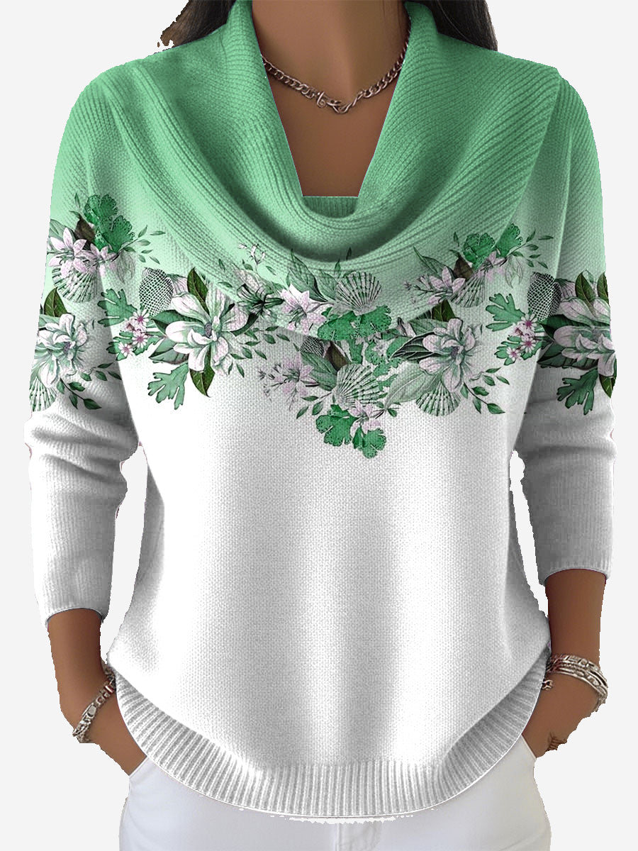 Taliah - Vintage Floral Sweater